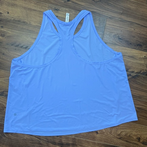 Athleta Women's Ultimate Train Tank Top Blue Racerback Athletic Performance  2XL - Picture 5 of 10